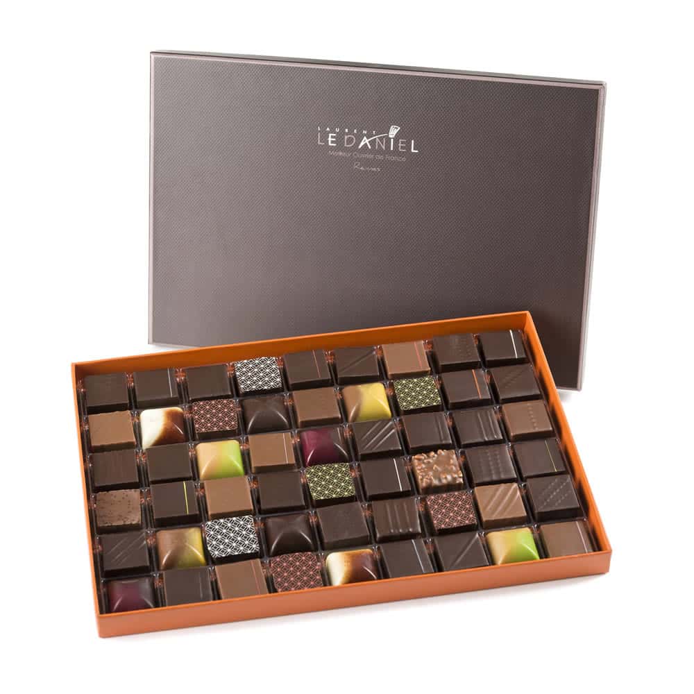 Laurent Le Daniel Assortiment Chocolats Noir Et Lait G Pi Ces