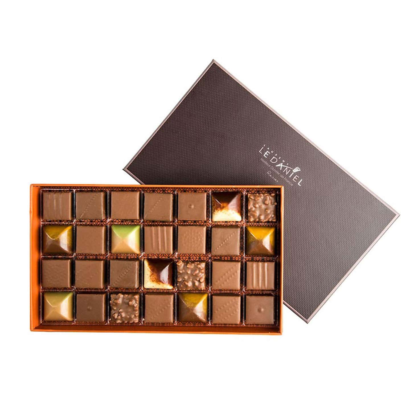 Laurent Le Daniel Assortiment Chocolats Lait 215g 28 pièces