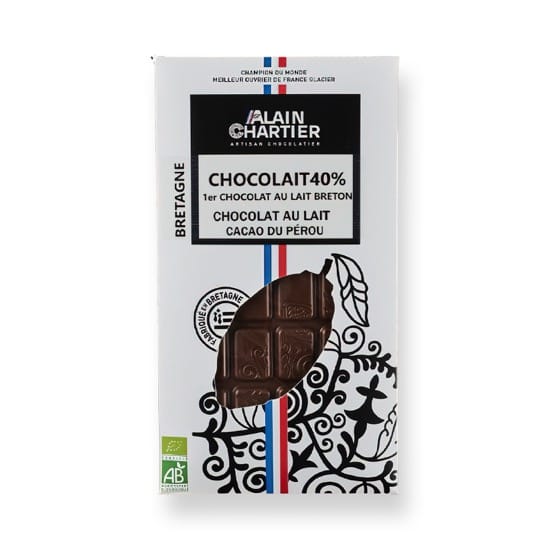 Tablette Lait Breton Bean to Bar Bio