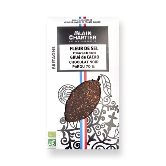 Tablette Noir Grué 70% Bean to Bar Bio