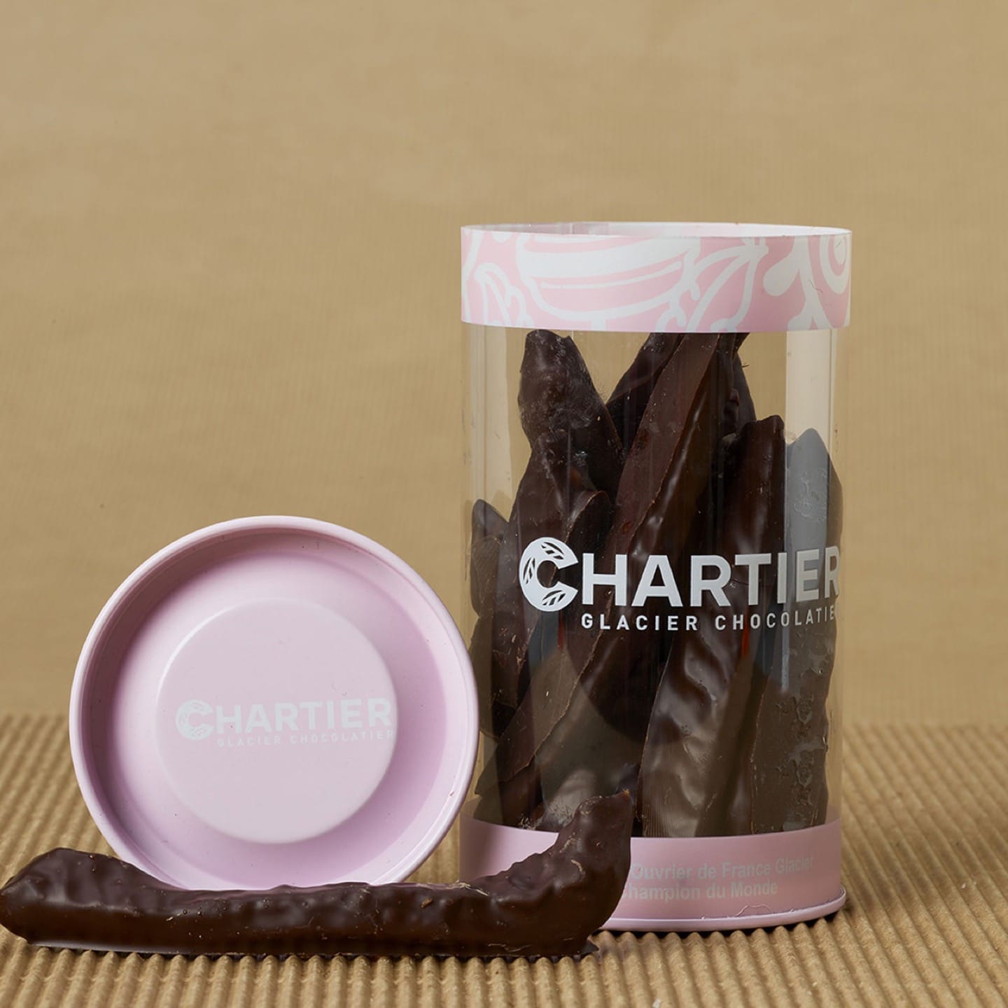 Orangette confite enrobée Chocolat Noir 150g