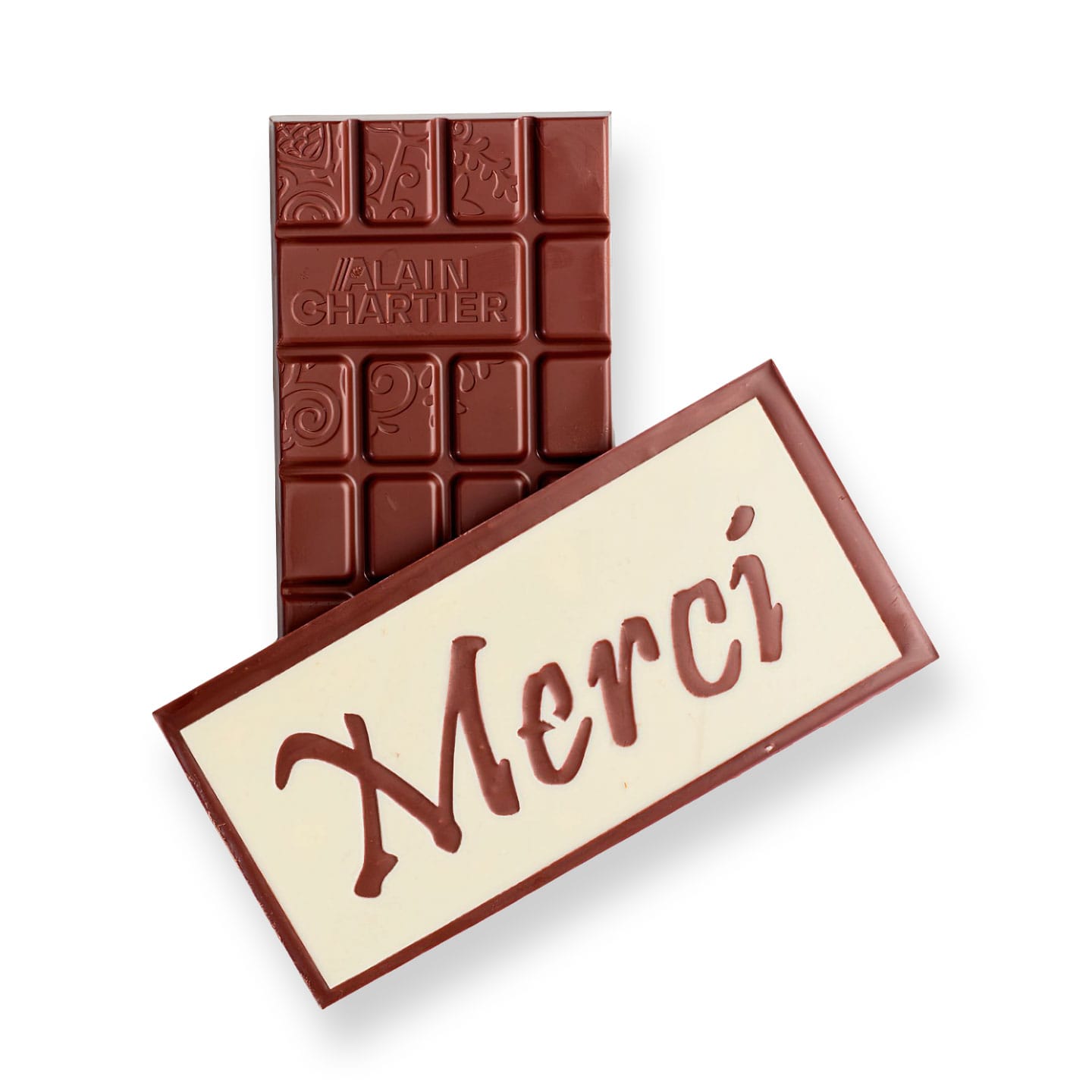 Tablette Chocolat Noir Blanc Merci 90g