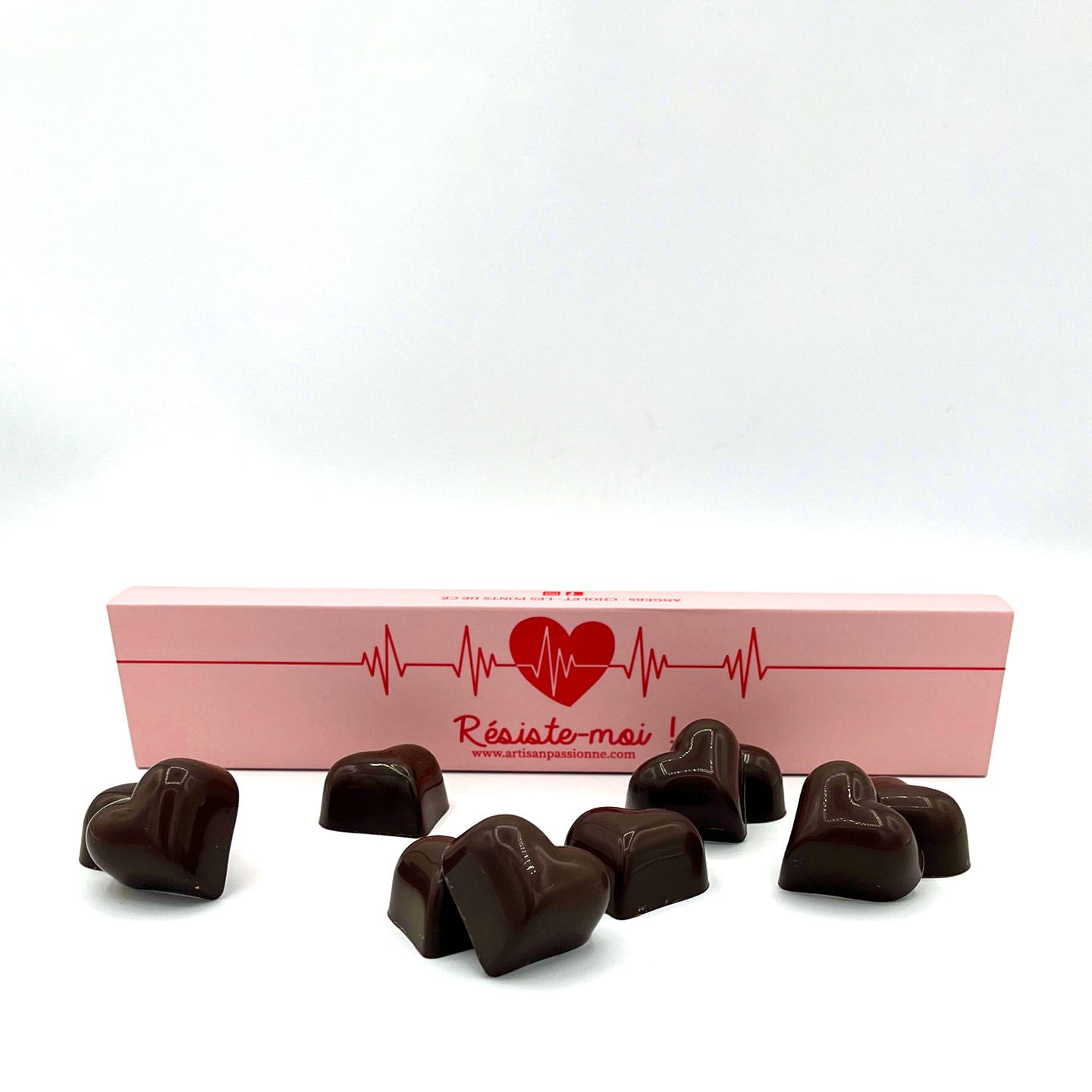 Coeurs Chocolat Saint-Valentin - 11 pièces 135g