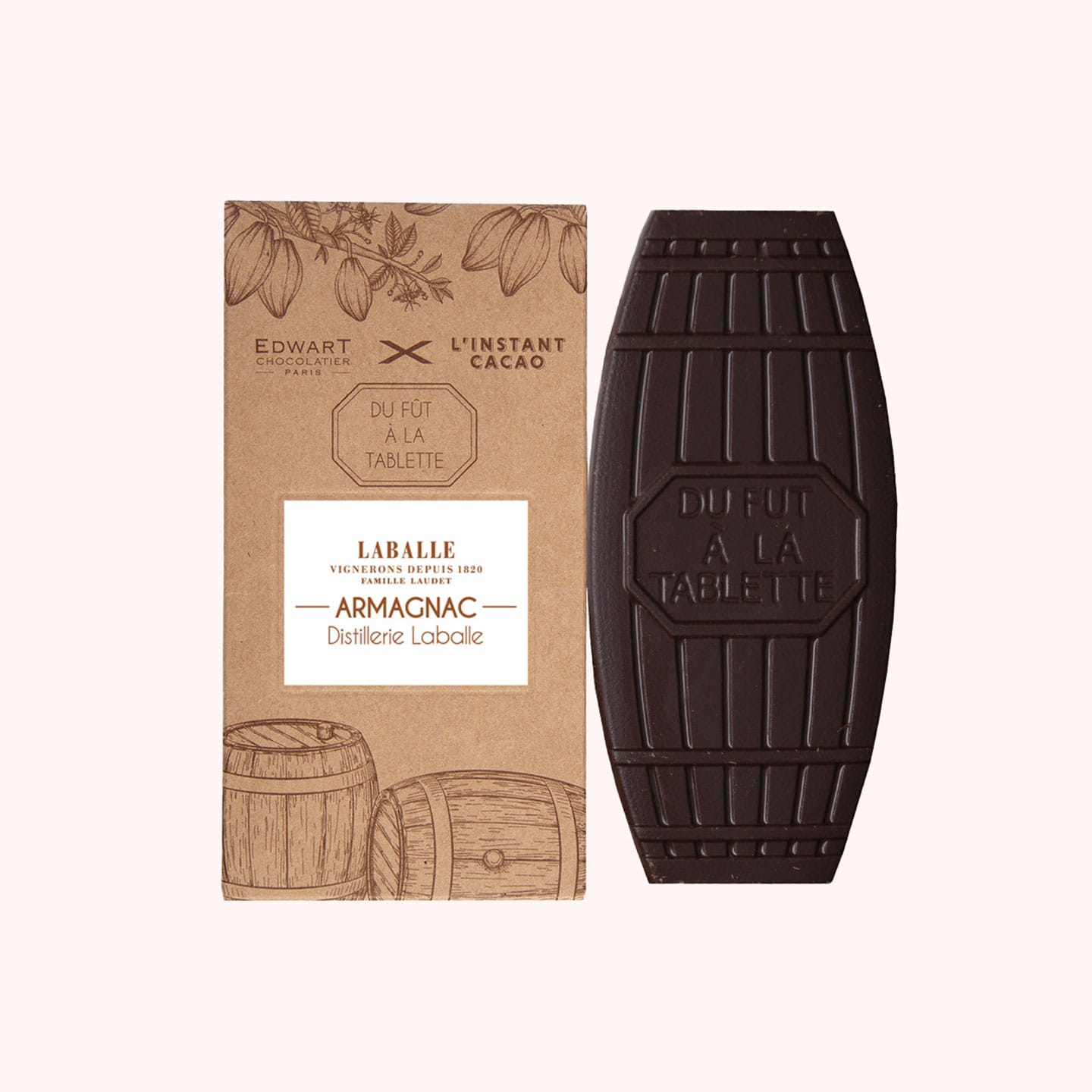 Tablette Chocolat Noir Armagnac 60g