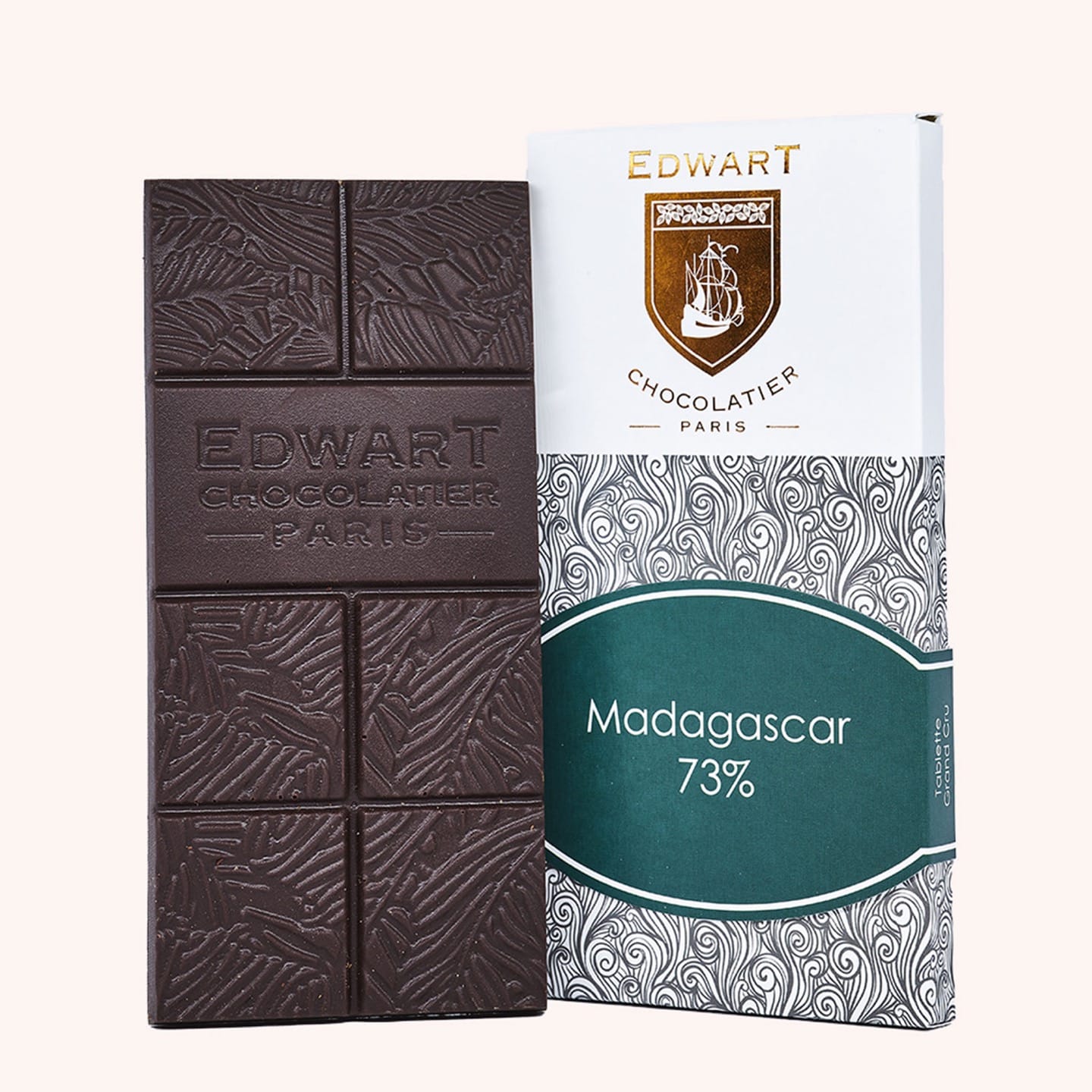 Tablette Chocolat Noir 73% Grand Cru origine Madagascar 80g