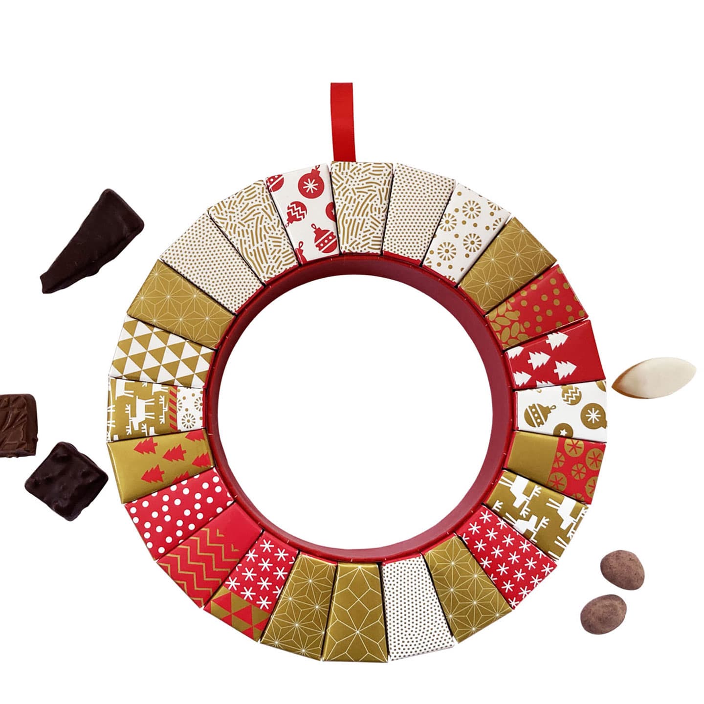 Calendrier de l'Avent 300g Patchwork