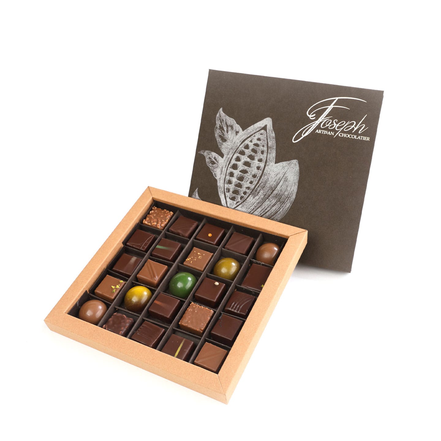 Joseph • Assortiment Chocolats Noir et Lait 200g - 25 pièces