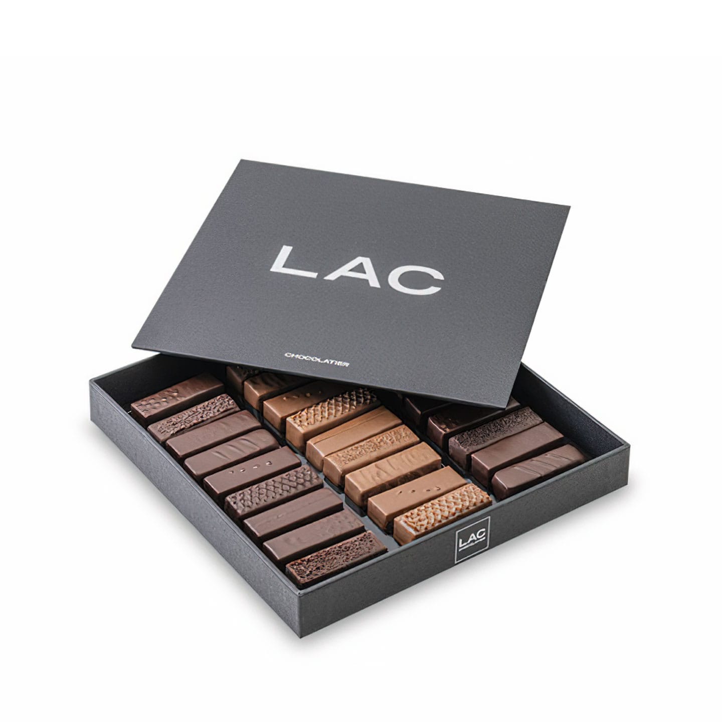 Assortiment Chocolats Pralinés Noir et Lait 230g - 27 pièces