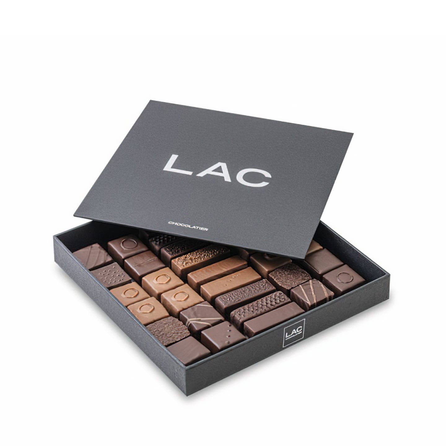 Assortiment Chocolats Noir et Lait 225g - 33 pièces