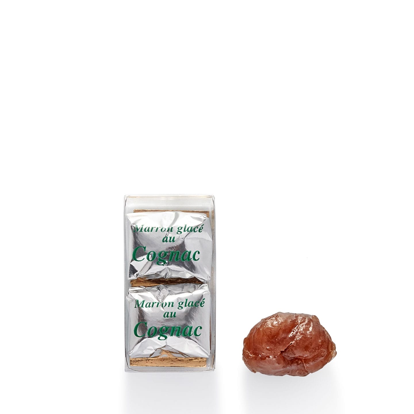 Marrons Glacés Cognac 50g - 2 pièces