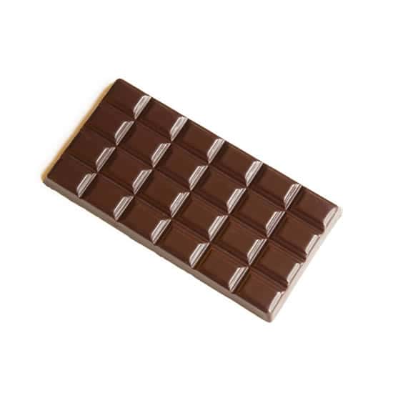 Chocolat noir sans sucre 65%. Pour diabétiques. Chocolaterie des Bauges
