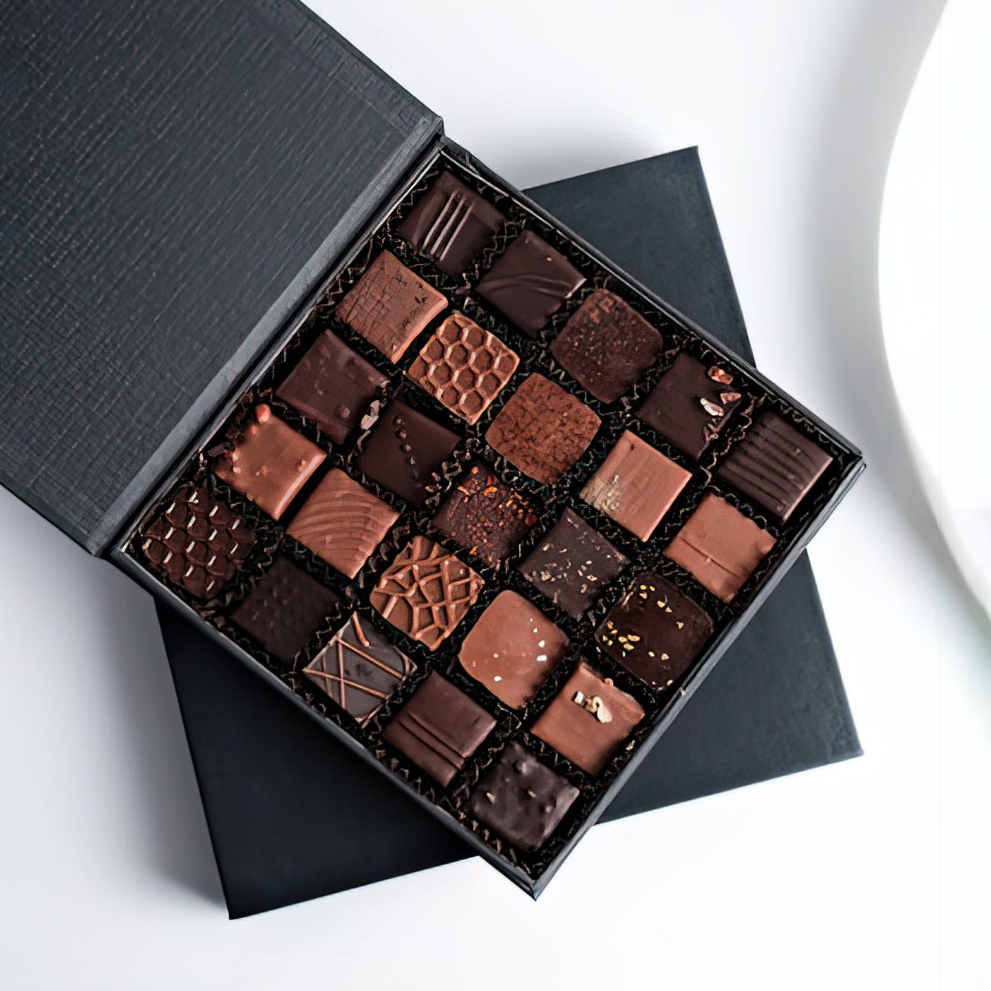 Assortiment Chocolats Noir 190g - 25 pièces