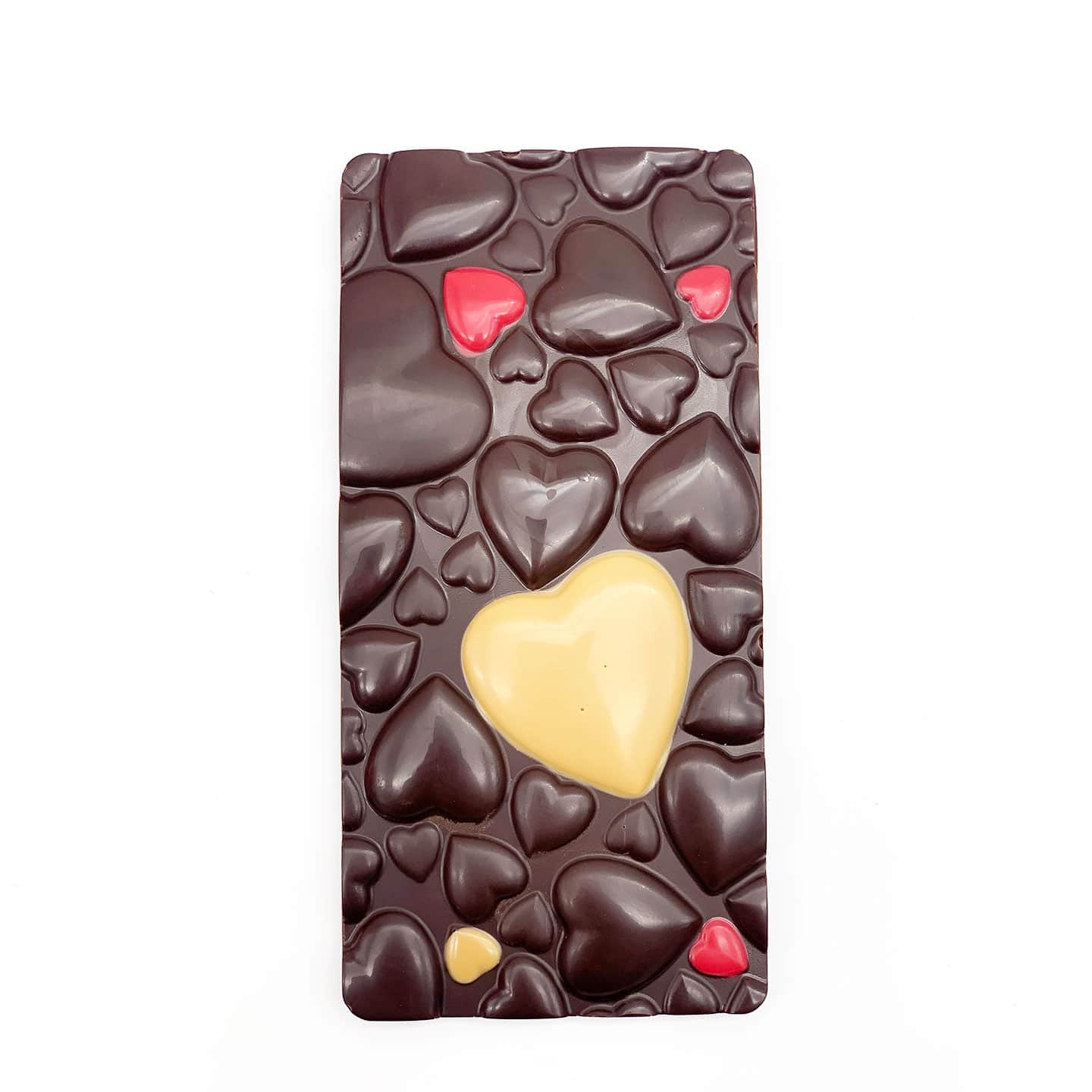 Tablette Chocolat Noir Coeur Saint Valentin 100g